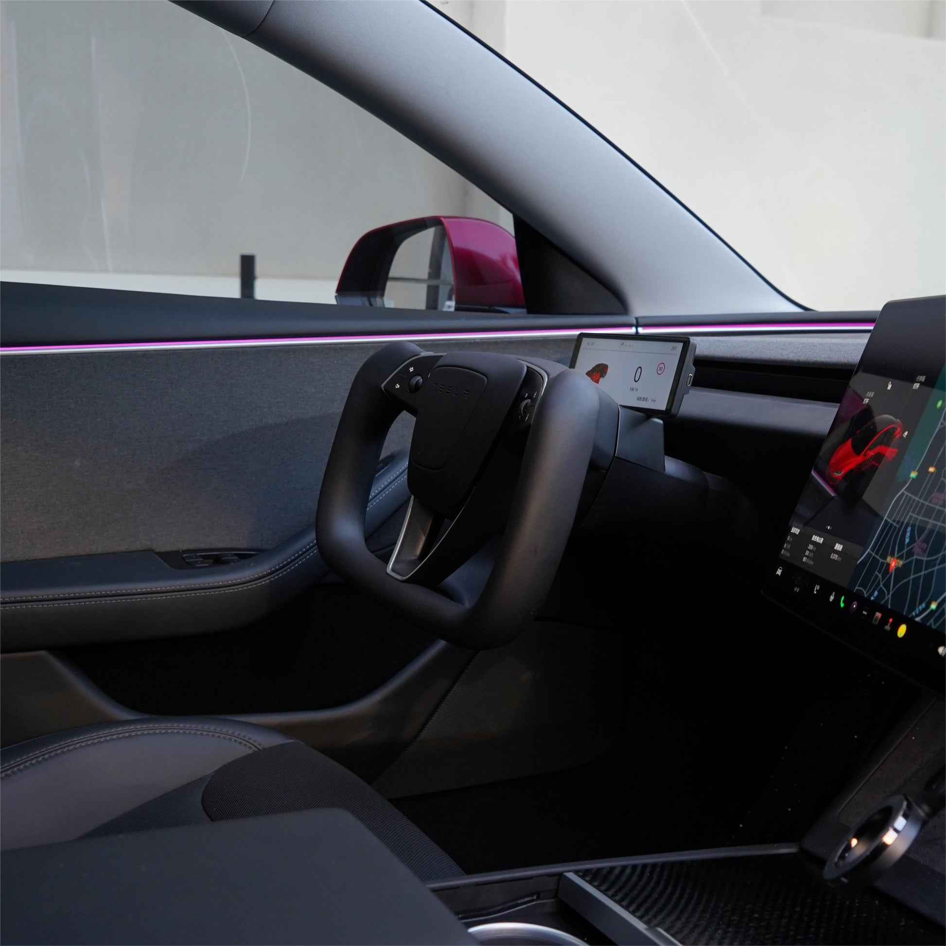 Driving upgrade kit (instrument + steering wheel + rotating bracket)