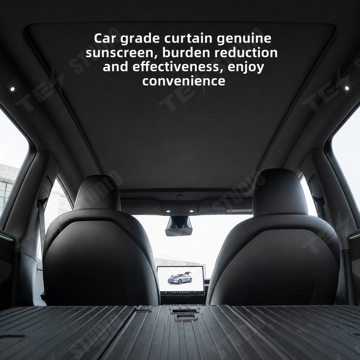 Model Y L Power Sunshade Voice-Controlled