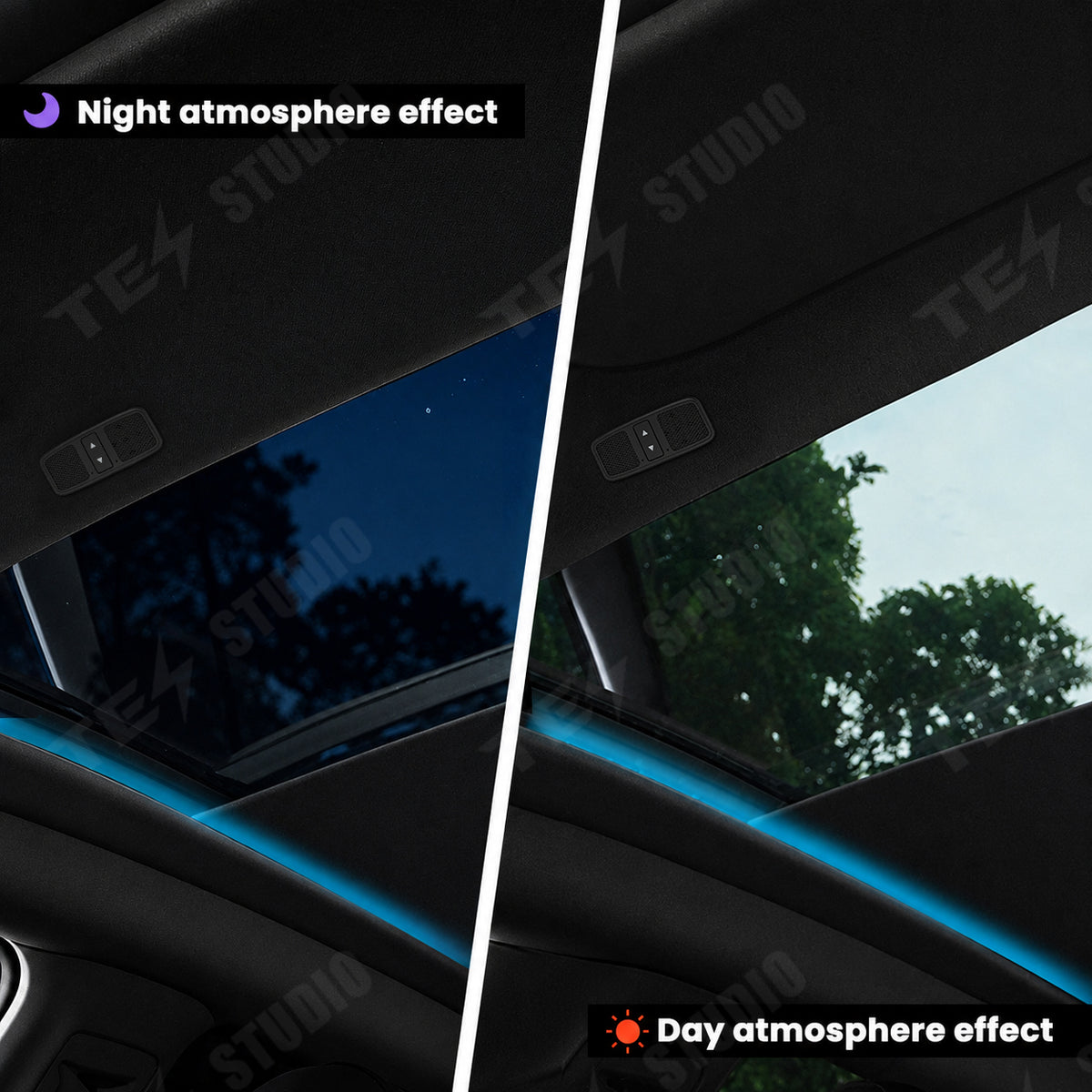 Model Y L Power Sunshade Voice-Controlled