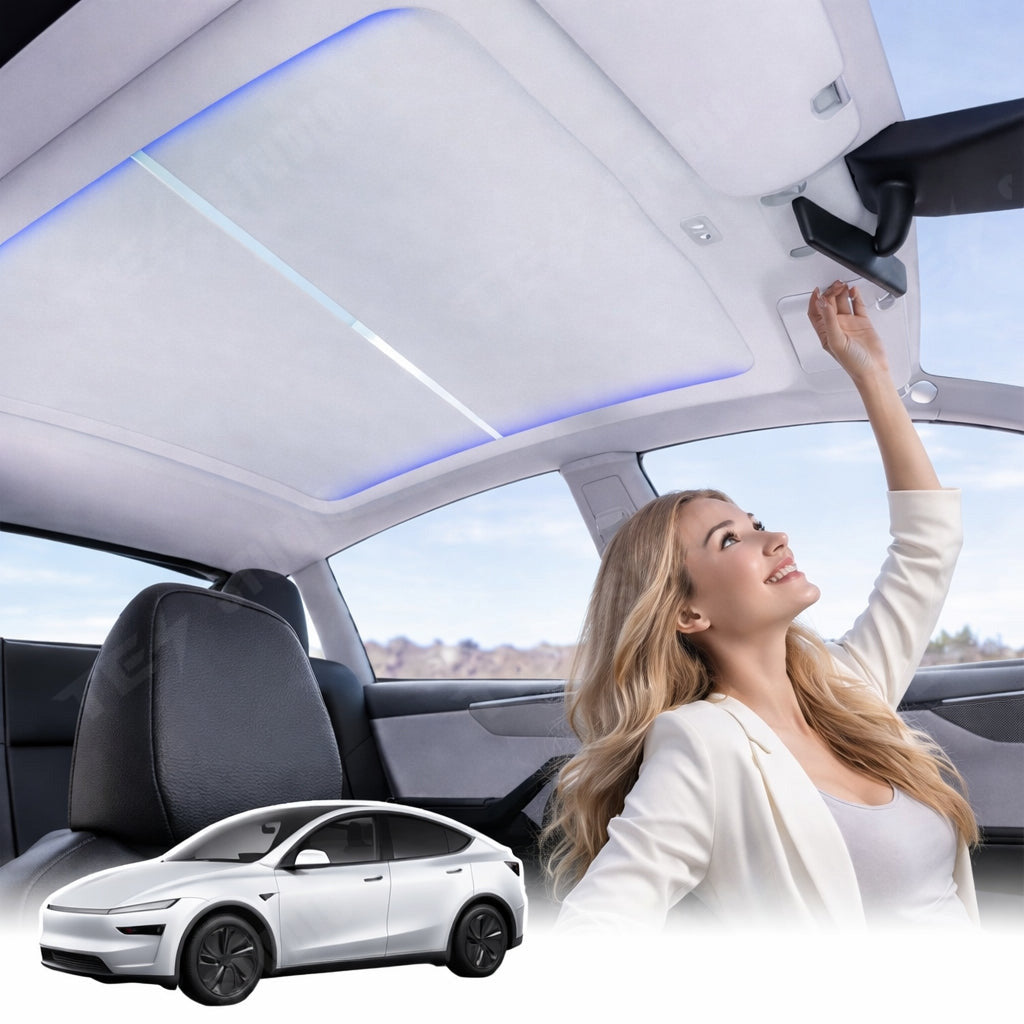 Power Sunshade Voice-Controlled For Tesla Model Y Juniper/Y L