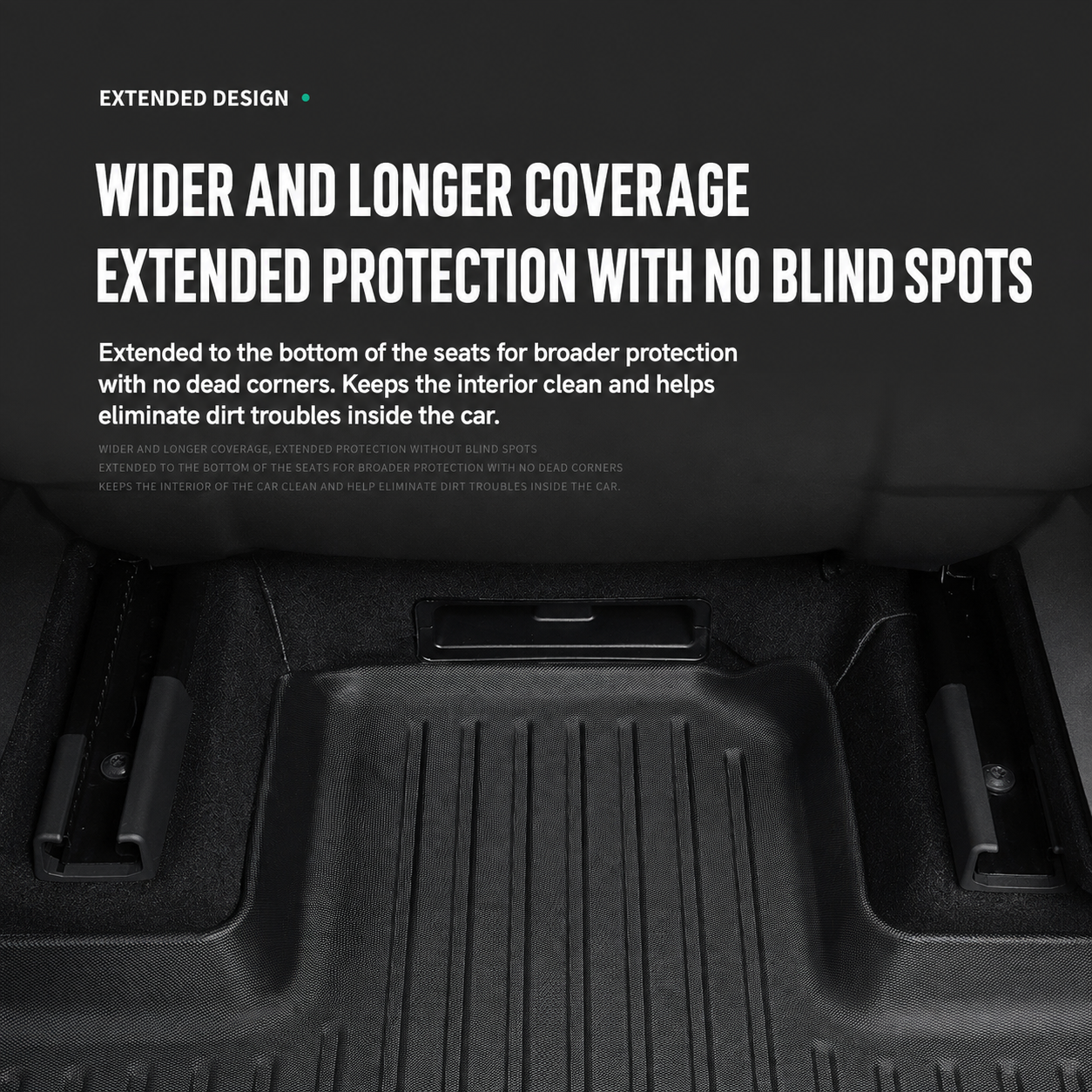 Custom-Fit TPE All-Weather Floor Mats– Eco-Friendly & OEM Precision for Tesla Model Y L 2025.11+