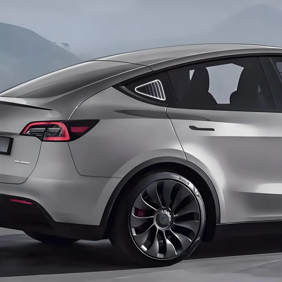 Abyss Filter Triangle Window Ambient Light for Tesla Model Y (2019-2025.02)