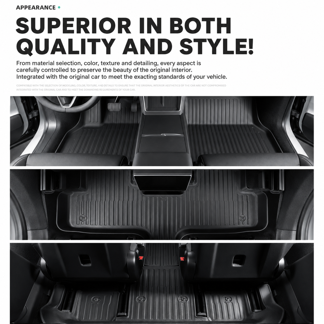 All-Weather Protection Kit for Tesla Model Y L 2025.11+