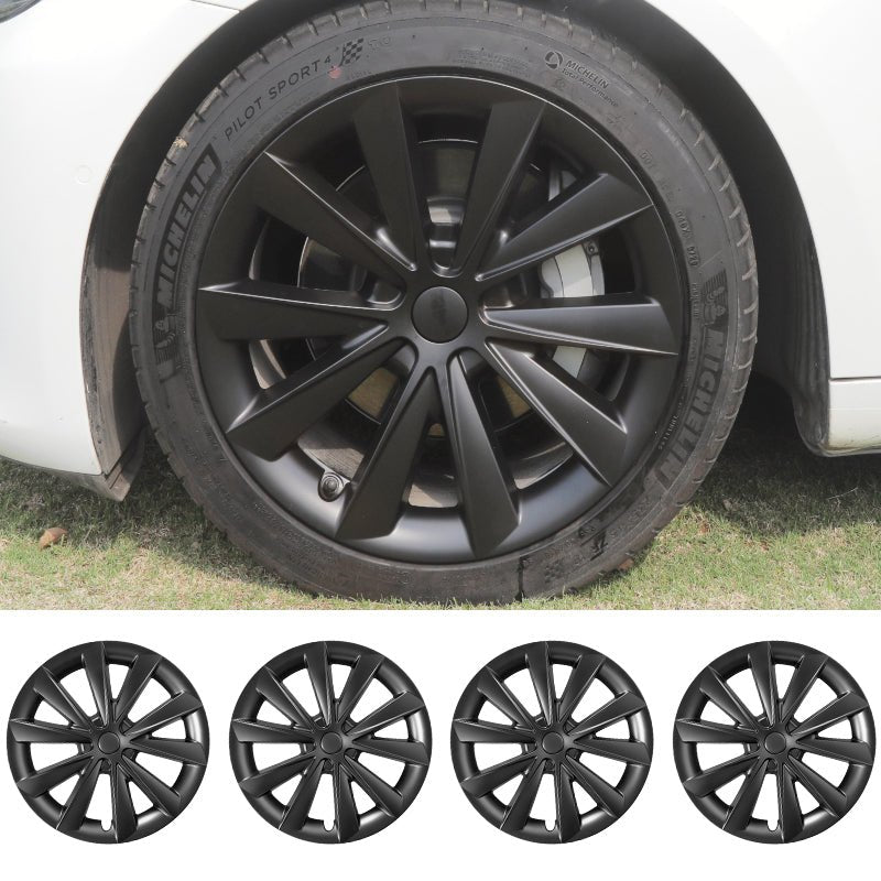 18-inch blade-style wheel covers for Tesla Model 3 2017 to 2023
