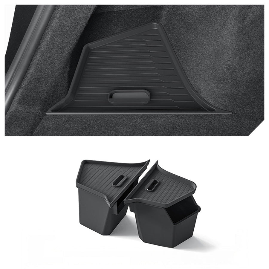 Waterproof trunk organizer bins for Tesla Model Y Standard