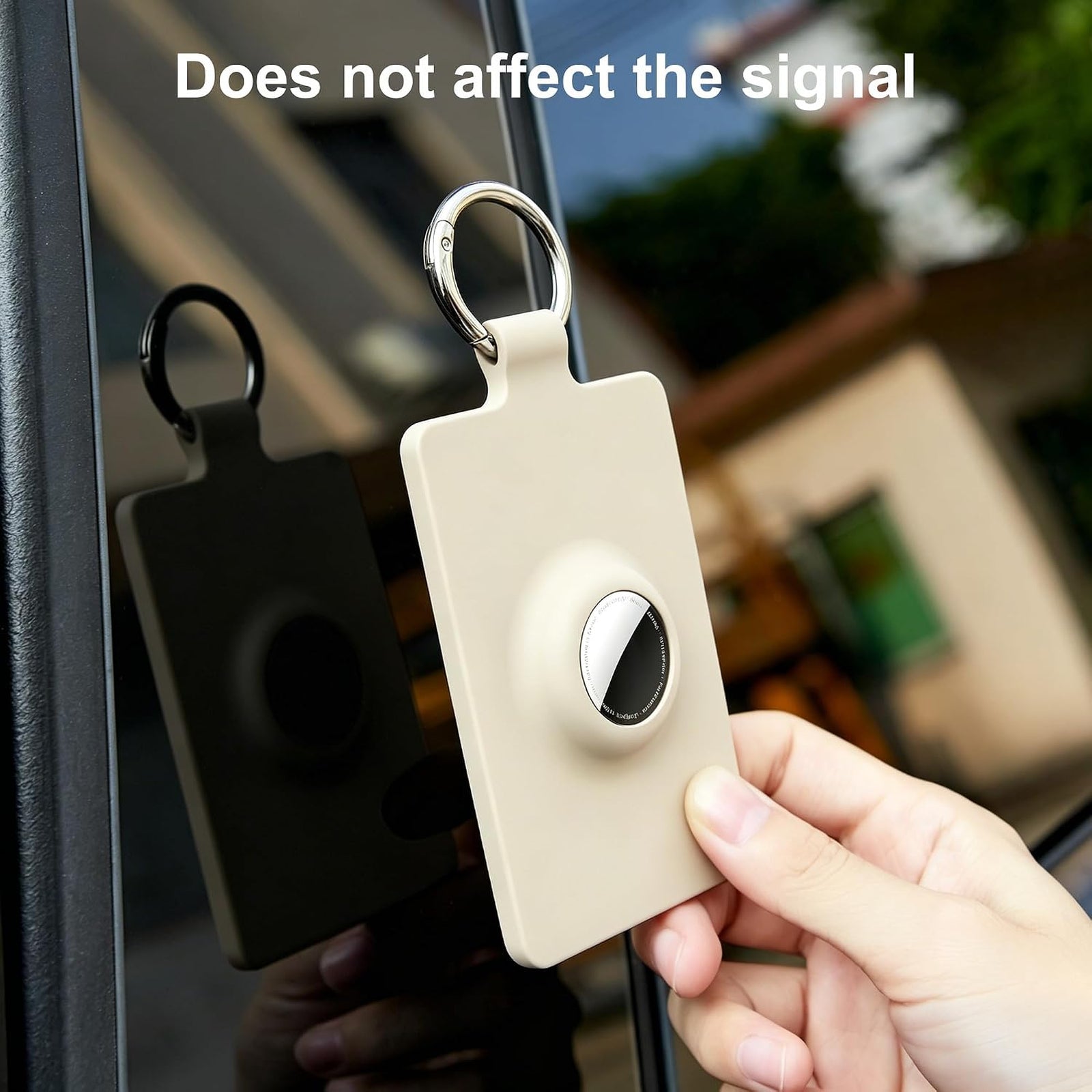Tesla Key Card Holder with AirTag Slot – Silicone Protective Case for Model 3/Y/YL/YS/S/X/Cybertruck
