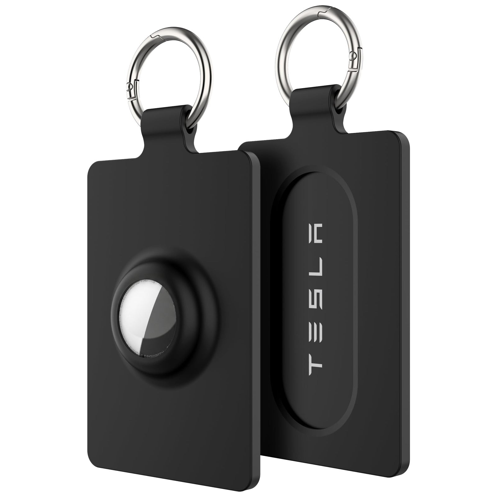 Tesla Key Card Holder with AirTag Slot – Silicone Protective Case for Model 3/Y/YL/YS/S/X/Cybertruck