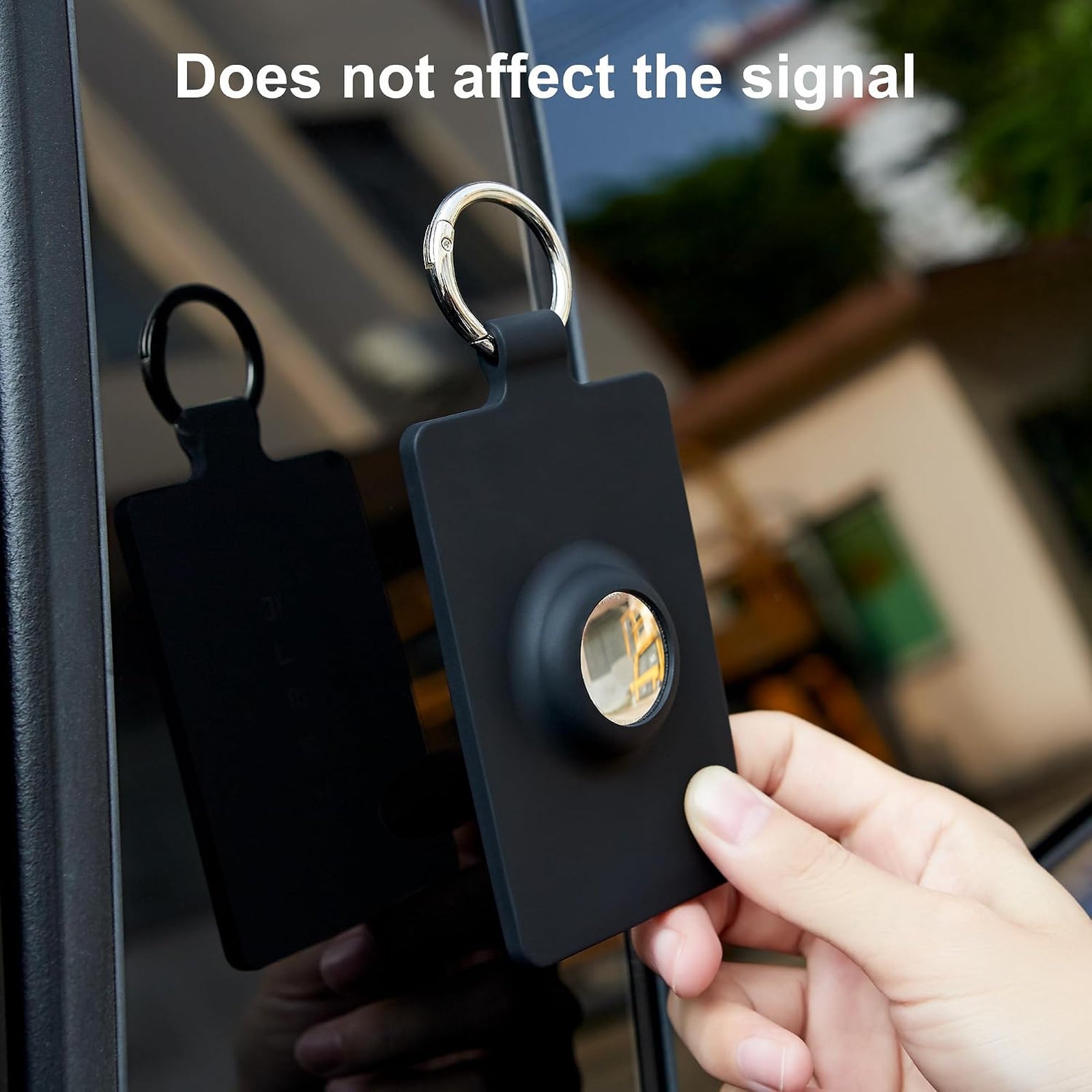 Tesla Key Card Holder with AirTag Slot – Silicone Protective Case for Model 3/Y/YL/YS/S/X/Cybertruck