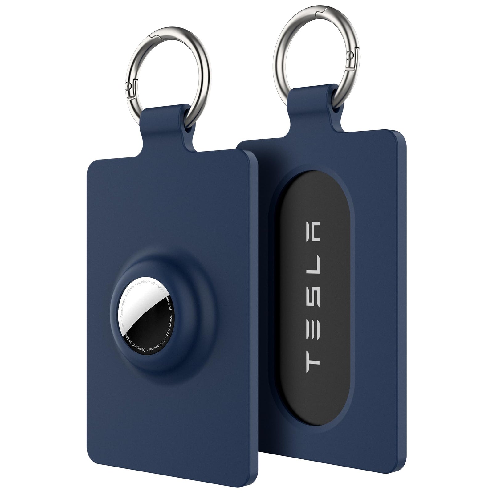 Tesla Key Card Holder with AirTag Slot – Silicone Protective Case for Model 3/Y/YL/YS/S/X/Cybertruck