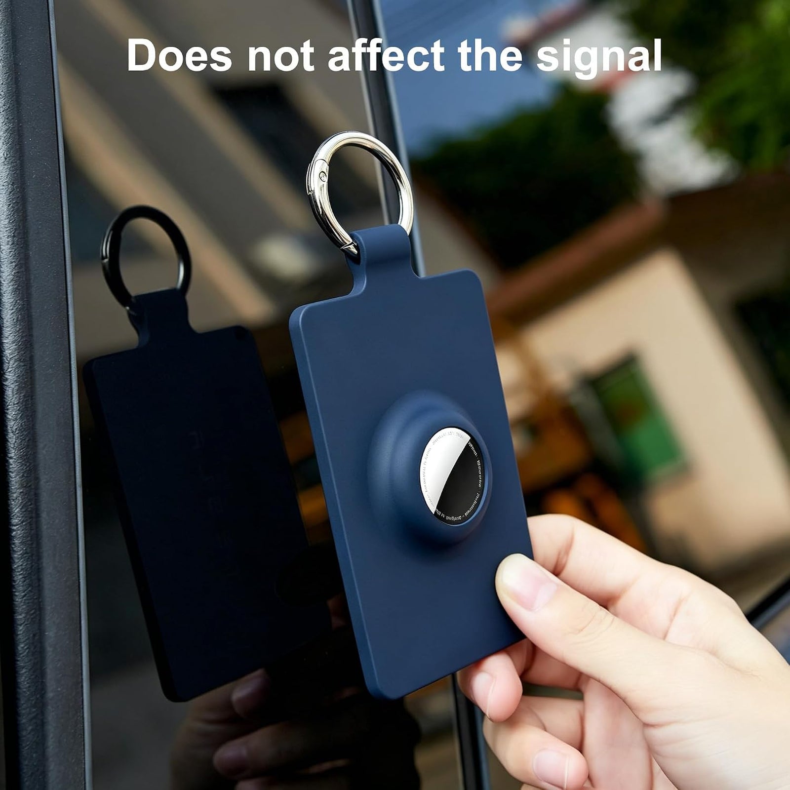Tesla Key Card Holder with AirTag Slot – Silicone Protective Case for Model 3/Y/YL/YS/S/X/Cybertruck