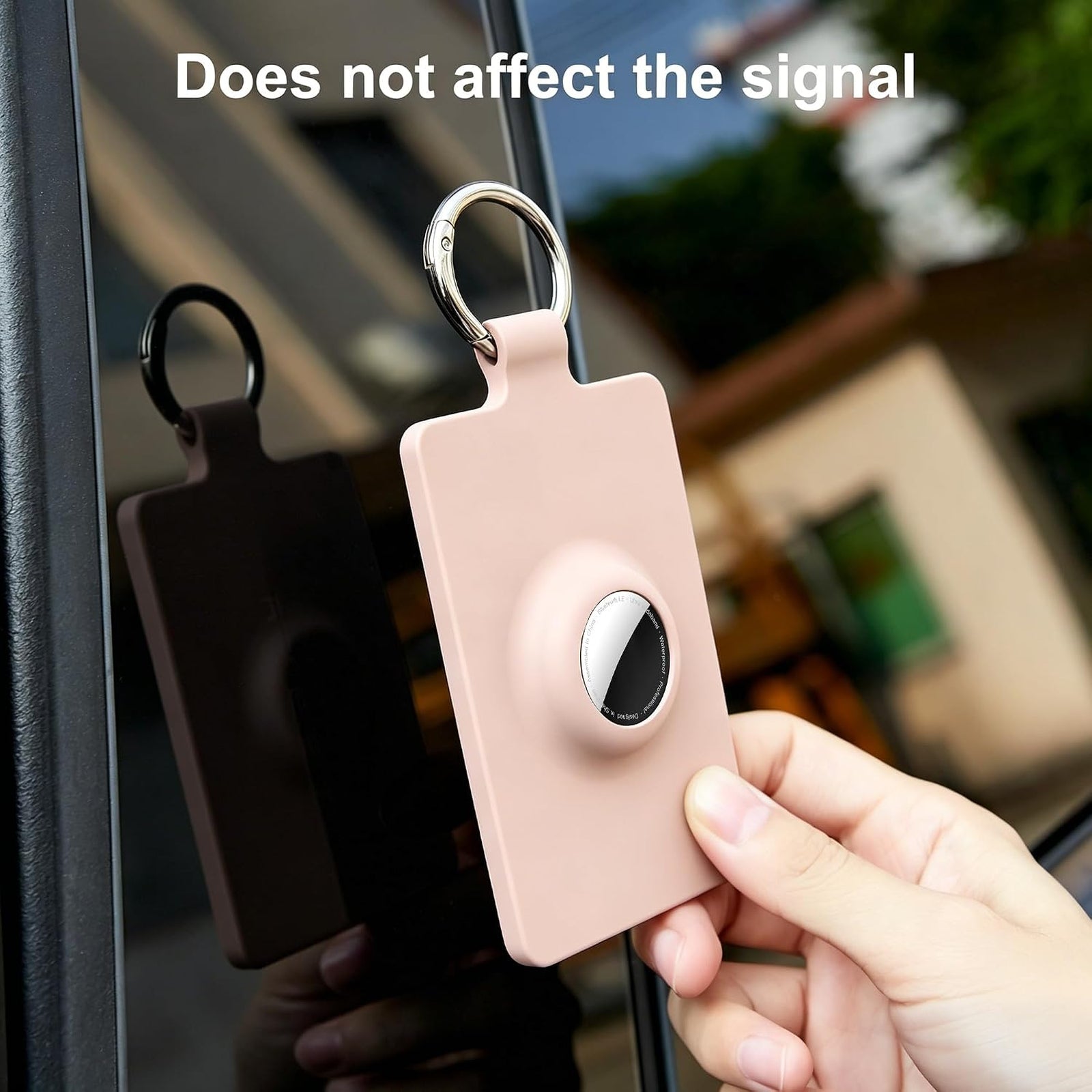 Tesla Key Card Holder with AirTag Slot – Silicone Protective Case for Model 3/Y/YL/YS/S/X/Cybertruck