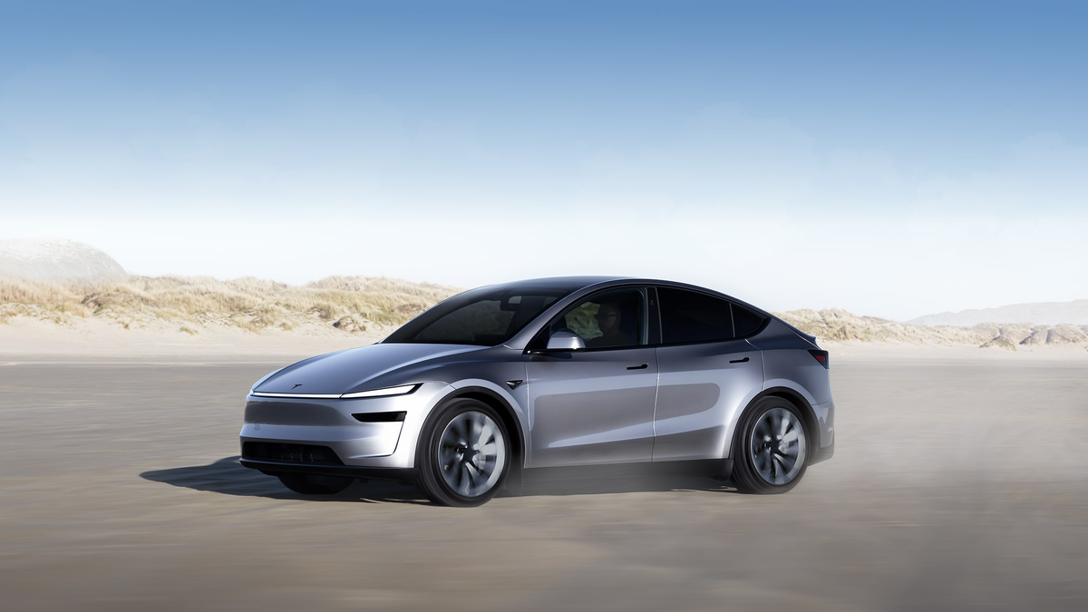 Tesla Model Y on the official Tesla China product page